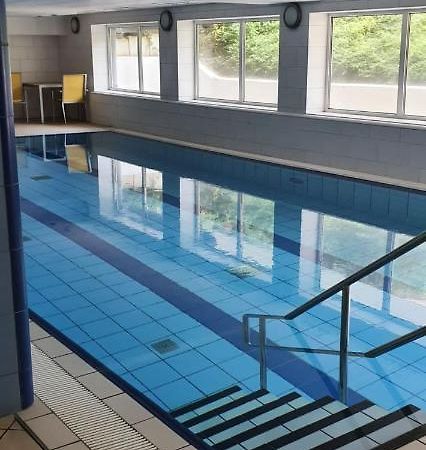 Ferienwohnung Mit Seeblick Und Schwimmbadnutzung In Cuxhaven Exterior photo